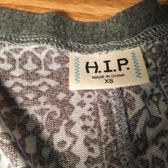 H.I.P. Patterned Buckle Blouse - Picture 6 of 8